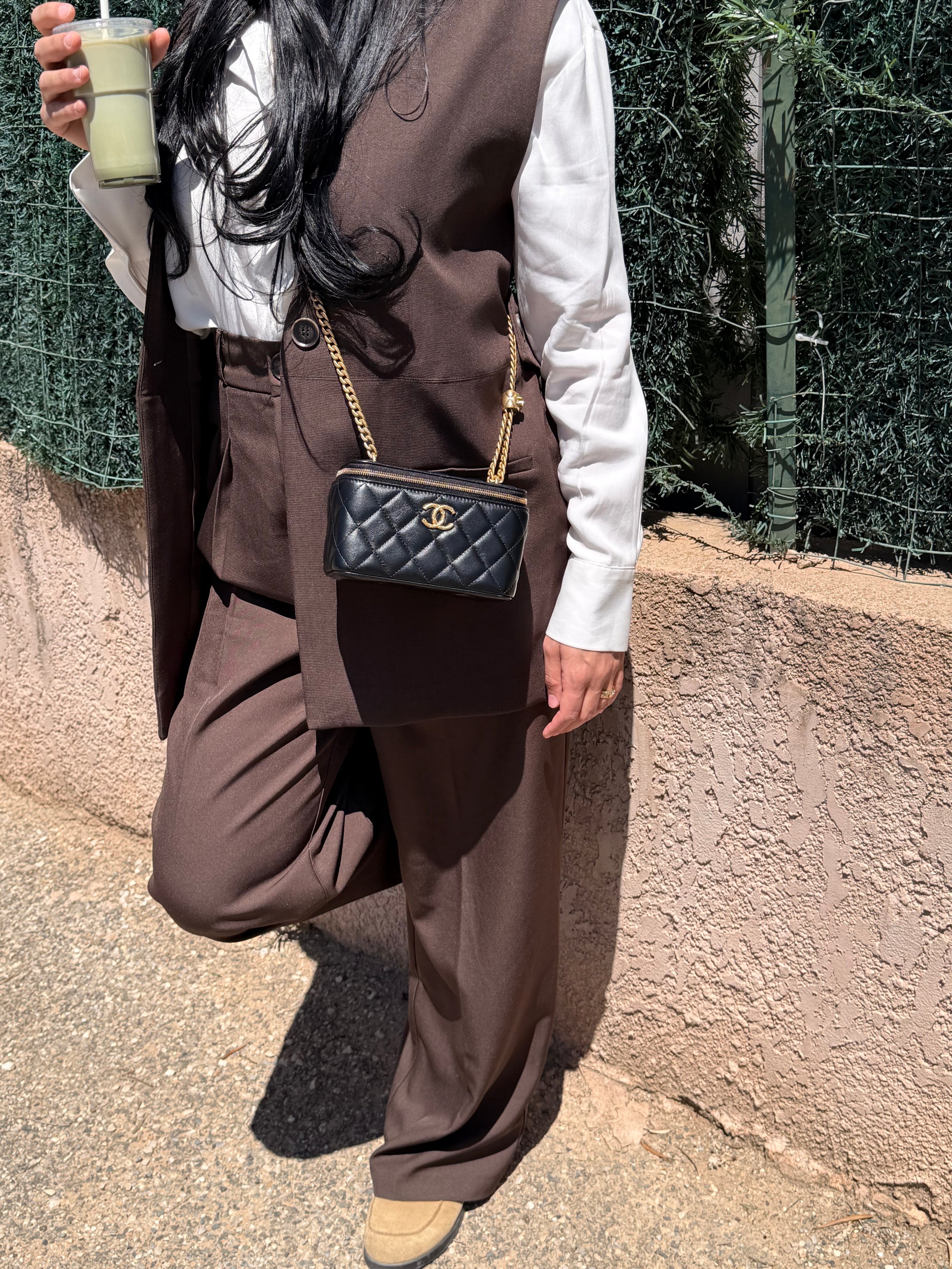 ADEYA – Pantalon à pince oversize