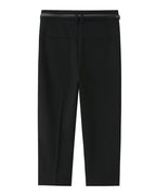 Pantalon capri avec ceinture