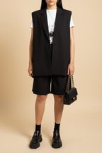 Gilet noir mannequin